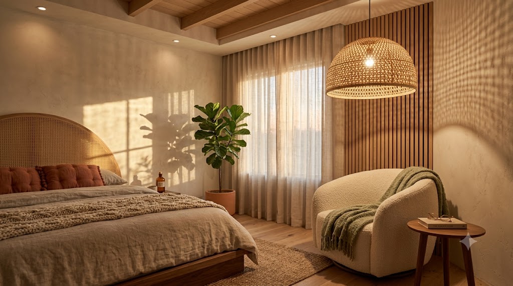 Oversized Sculptural Bamboo Pendant Lights